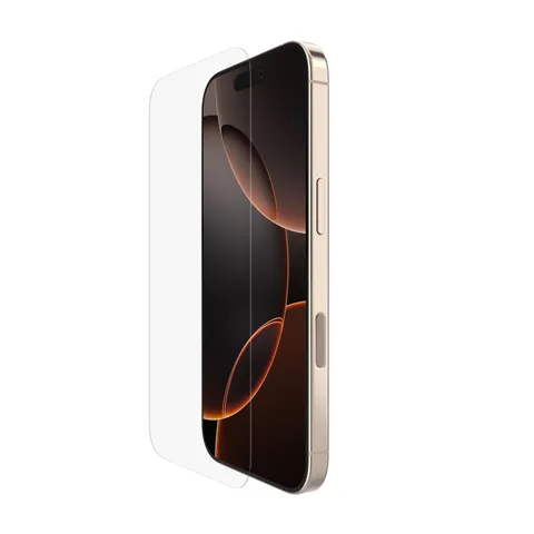 Belkin ScreenForce UltraGlass 2 Pellicola Vetro per iPhone 16 Pro, antigraffio, con