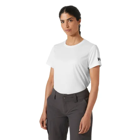 Helly Hansen Femmes W HH Tech 2.0 T-Shirt, Blanc, L