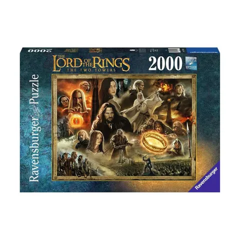Ravensburger - Puzzle 2000 Pezzi Il Signore Degli Anelli - Le Due Torri | Puzzle 2000