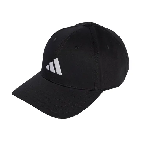 adidas Unisex - Adulto Baseball Cotton New Logo Hat, Black/White, L-XL