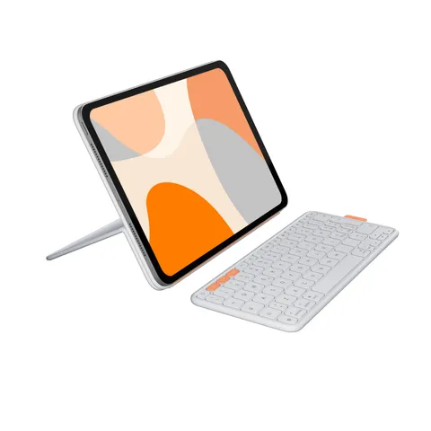 Logitech Flip Folio, custodia tastiera per iPad Pro da 11 pollici (M4 e M5)e iPad Air da