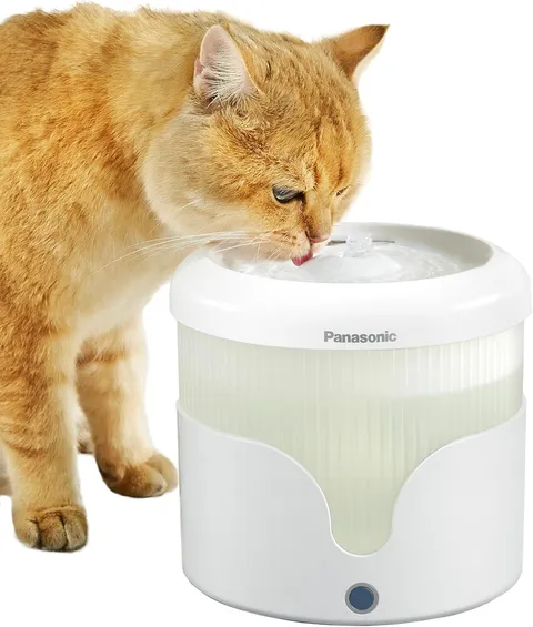 Panasonic Fontana per Animali Domestici CP-JNW01-W, Fontana per Gatti e Cani di Taglia
