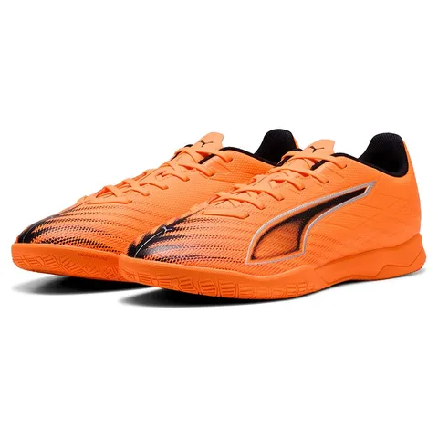 PUMA Scarpe da Calcio Unisex Ultra 6 Play It, Heat Fire PUMA Black Glowing Red, 42 EU