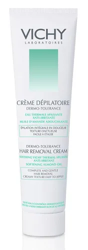 Vichy Dermotolerance, Crema Depilatoria, Per Tutti i Tipi di Pelle, Depilazione Rapida e