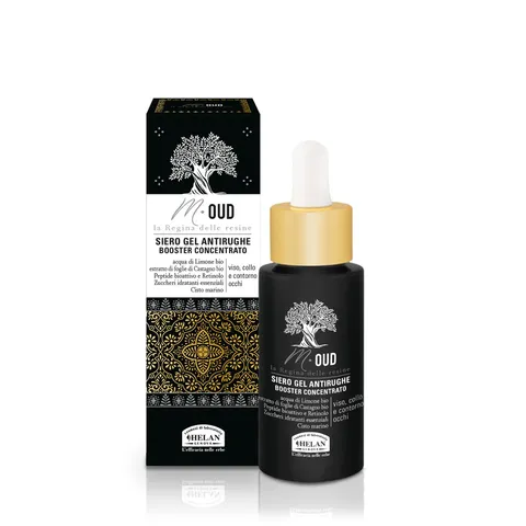 Helan, M Oud - Siero Viso Collo Contorno Occhi Gel Fresco Lenitivo, Contorno Occhi
