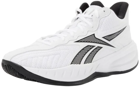 Reebok Sneaker Unisex con Stampa, White Core Black Barely Grey, 42 EU