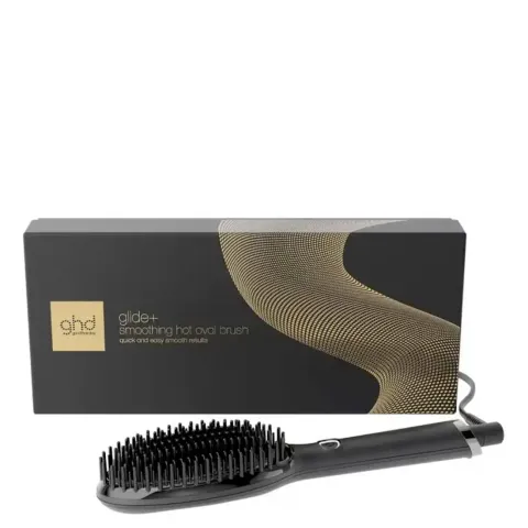 ghd Glide+ spazzola lisciante elettrica nera - risultati ultra lisci in modo rapido e