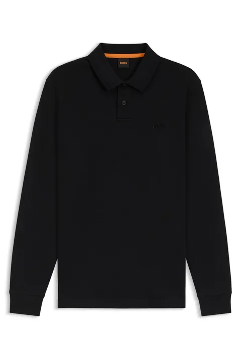 BOSS PE_Interlock_Long, PE_Interlock_Long Uomo, Black1