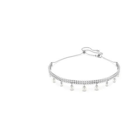 Swarovski Ariana Grande x Girocollo, Gioiello con Zirconia Trasparenti e Crystal Pearls