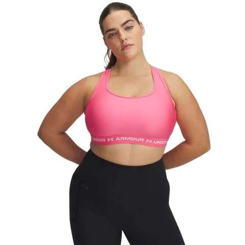Under Armour Reggiseno Sportivo da Donna Crossback Mid Impact