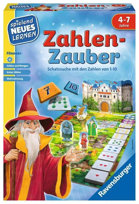 Ravensburger 24964 - Number magic - gioco e apprendimento per bambini, gioco educativo