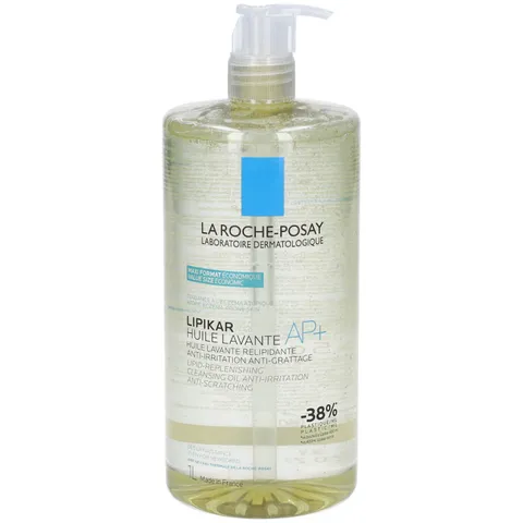 La Roche-Posay Lipikar, Olio Detergente AP+, Per Pelli Secche a Tendenza Eczema Atopico