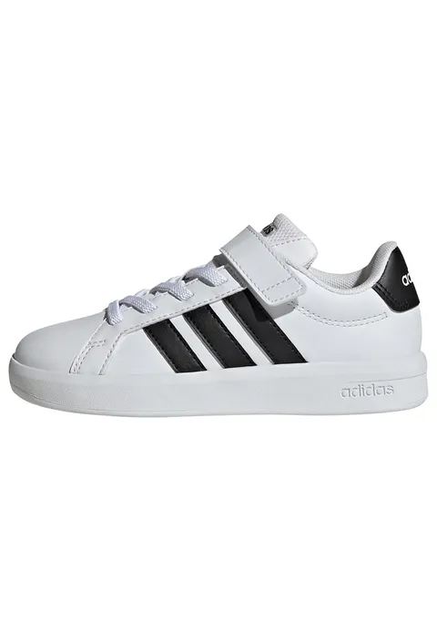 adidas Unisex - Bambini e Ragazzi Grand Court 3.0 Children Shoes, Ftwr White/Core