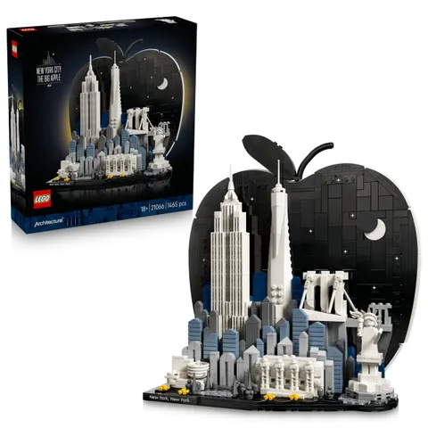 LEGO Architecture New York City - La Grande Mela - Kit Modellismo per Adulti
