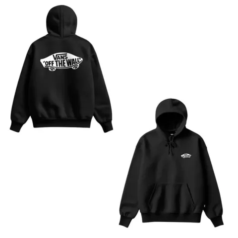 Vans Pullover Double Standard, Nero/Bianco, XL, Nero/Bianco, XL