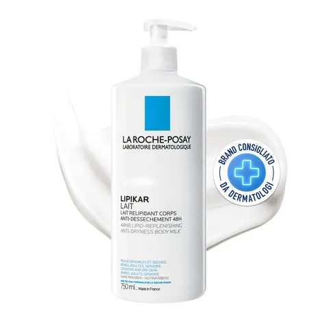 La Roche-Posay Lipikar Latte Corpo Idratante, Pelli Sensibili, 75 ml