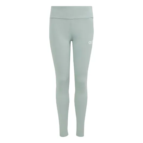 adidas Bambine e ragazze Essentials Leggings Tights, Wonder Sage/white, 14-15 Years