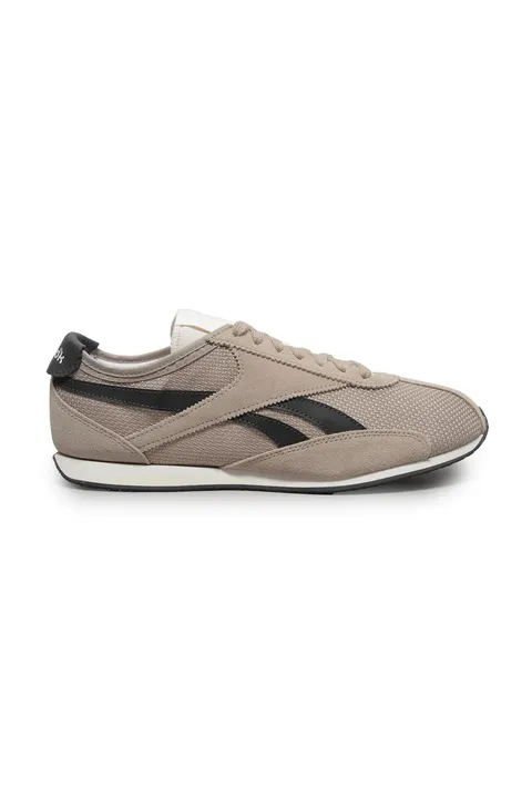 Reebok Sneaker Unisex R400, Grigio Grigio/Nero Lavato, 34 EU