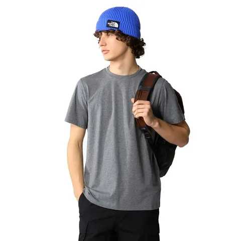 THE North FACE NF0A87NGDYY M S/S Simple Dome Tee T-Shirt Uomo TNF Medium Grey Heather
