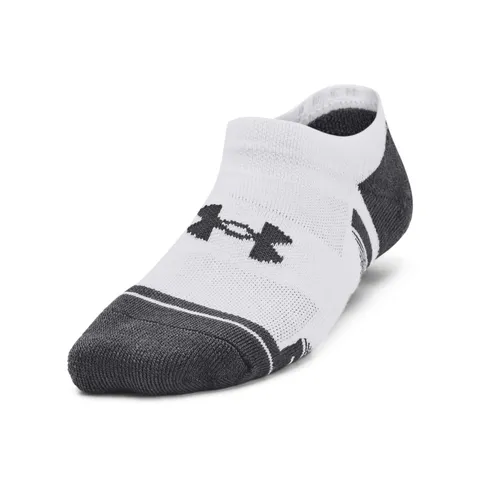 Under Armour Calzini unisex Performance Tech No-Show (confezione da 1), Bianco, XS