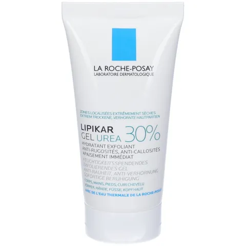 La Roche-Posay Lipikar Urea 30%, Gel Idratante Esfoliante, Per le Pelli Sensibili, Pelle