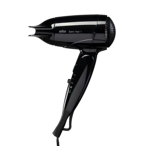 Braun Satin Hair 1 Style&Go BRHD130E Asciugacapelli 1200W, 2 Temperature, Ultra Leggero