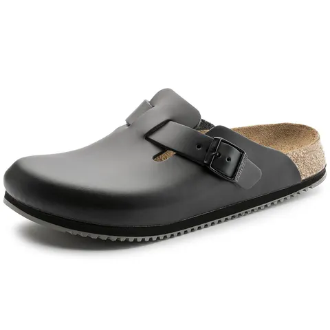 Birkenstock 1005292 Arizona black, Birko Flor Patent Pianelle Donna, Black EU 36
