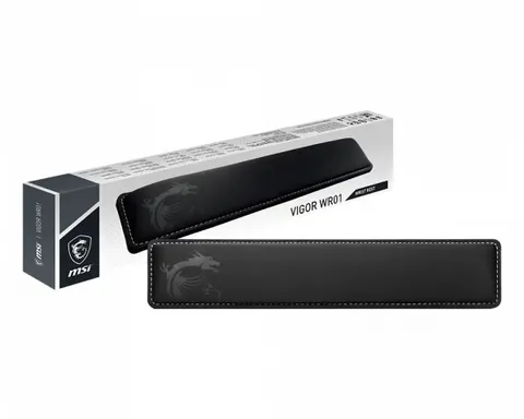 MSI Vigor WR01 Poggiapolsi - Poggiapolsi per tastiera, Cooling Gel & Memory Foam con