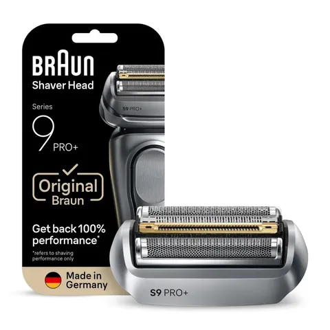 Braun Serie 9 Pro+ 96m, Testina Braun Serie 9 Originale per Rasoio Elettrico Barba