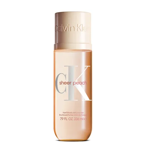 Calvin Klein Sheer Peach Unisex Hair & Body Perfume Mist 236ml