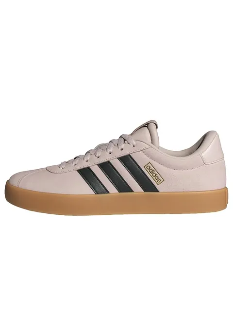adidas Uomo VL Court 3.0 Shoes, Putty Mauve/Core Black/Gold Met., 42 EU