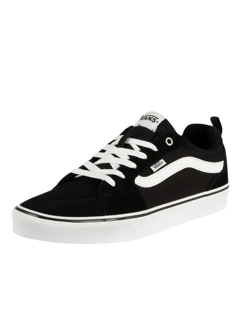 Vans Filmore, Sneaker a Collo Alto Uomo, Black and White, 43 EU