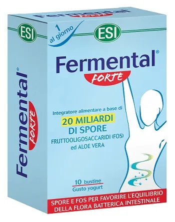 ESI - Fermental Max, Integratore Alimentare con Fermenti Lattici Vitali e Aloe Vera