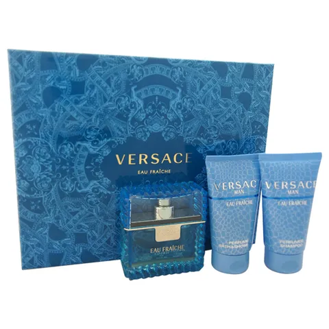 Versace Man Eau Fraiche Edt 50Ml +G50+B5 per momenti personali, formato pratico