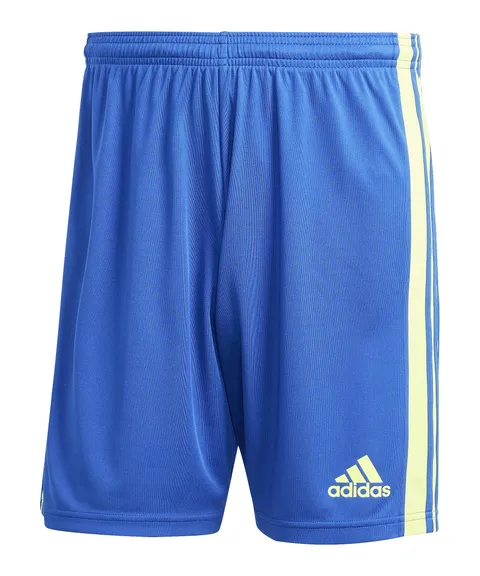 Adidas Uomo Squadra 21 Shorts, Team Royal Blue/Team Solar Yellow/Team Royal Blue, S