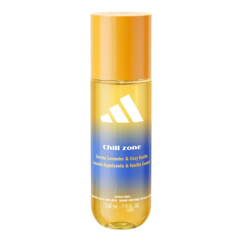 adidas Vibes Chill Zone Acqua profumata spray per corpo e capelli, da Donna, Mood