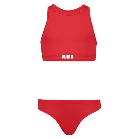 PUMA Bikini Set, Costumi da Bagno Unisex - Bambini e Ragazzi, Rosa, 152