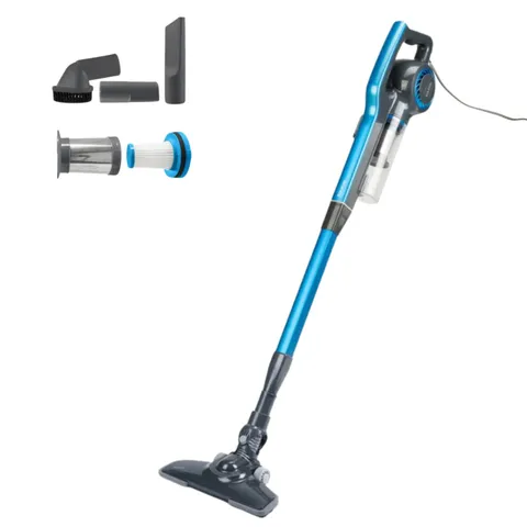 Black+Decker - Aspirapolvere con filo 2 in 1 600W, filtro HEPA, senza sacco