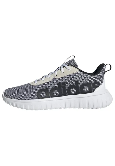 adidas Uomo Kaptir Base Shoes, Ftwr White/Core Black/Core White, 39 1/3 EU