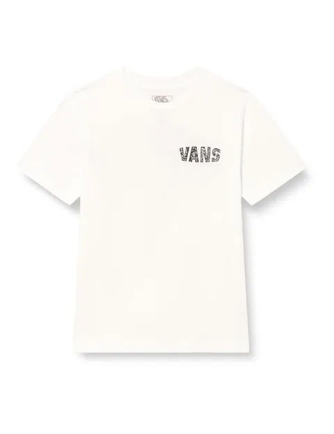Vans Racing Flames SS, Bianco, 8 Anni, Bianco, 8-10 Anni