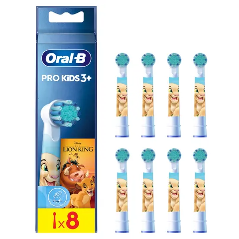 Oral-B Kids 3+ Testine Ricambio 8 pezzi