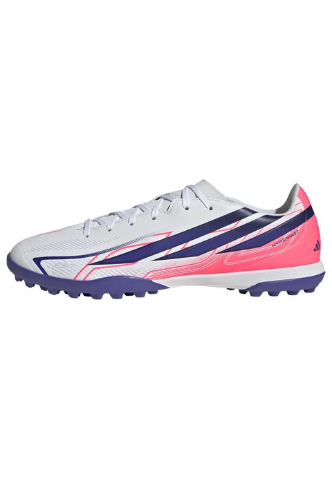 adidas Unisex - Adulto F50 Hyperfast Club Turf Football Shoes, Ftwr White/Solar