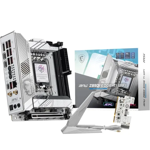 MSI MPG Z890I EDGE TI WIFI Scheda Madre Mini-ITX, supporta i processori Intel Core Ultra