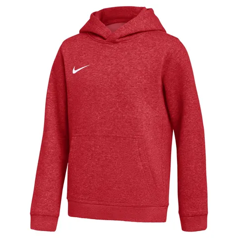 Nike Park26 FLC Po Hoodie per Bambini University Red/White 8/10 Anni