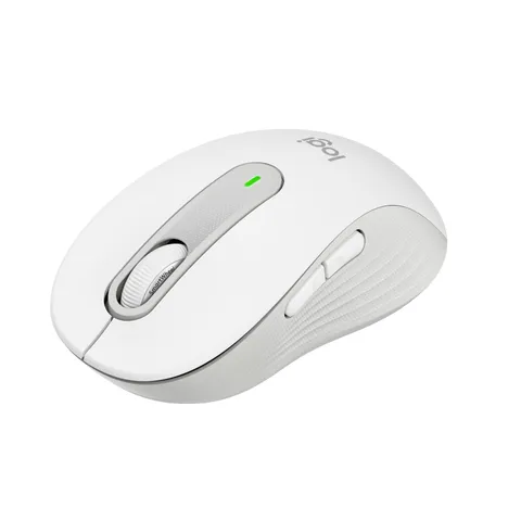 Logitech Signature M650 Mouse Wireless - Per Mani di Piccole Dimensioni, Durata Batteria 2 anni, Clic Silenziosi, Tasti Personalizzabili, Bluetooth, Compatibilità Multidispositivo - Bianco