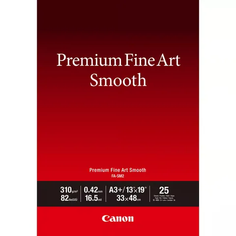 Canon Premium Fine Art Smooth A3+ 25 Fogli