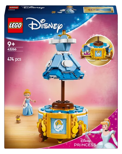 LEGO | Disney Princess Abito di Cenerentola - Giochi Fantasy per Bambine e Bambini da 9