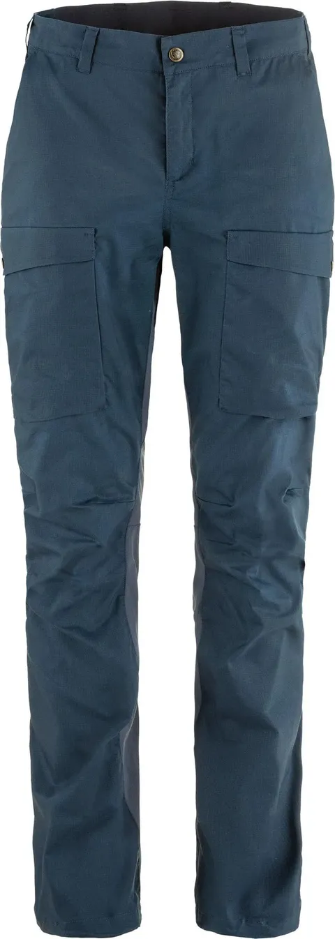 Fjallraven 14200142-560 Abisko Hybrid Trail Trousers W Pantaloni Sportivi Donna Navy