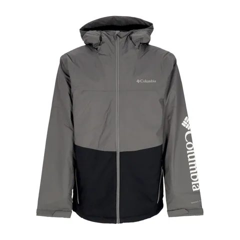 Columbia Point Park Insulated Jacket, Giacca Invernale Uomo, City Grey/Black, Taglia S
