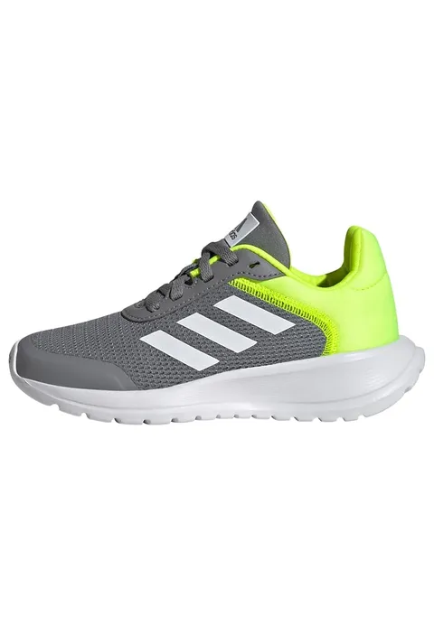 adidas Unisex - Bambini e Ragazzi Tensaur Run Shoes, Grey Three/Cloud White/Lemon, 29 EU